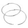 Coideal 3 Inch Extra Large Metal Book Rings - Loose Leaf Binder Rings, Easy to Open and Close, 20 Pack Jumbo Silver Circular Shower Curtain Ring Loops for Drape, Bathroom, Home Decor (76 mm)
