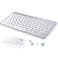Wireless Keyboard and Mouse for Mac Bluetooth USB C Compatible with Apple MacBook Air Pro iMac Ipad and Windows Laptops Android Tablets