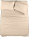 Utopia Bedding California King Bed Sheets Set - 4 Piece Bedding - Brushed Microfiber - Shrinkage and Fade Resistant - Easy Care (California King, Beige)