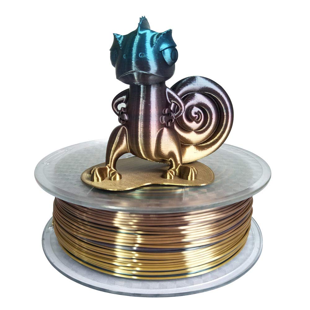 Cc3d Cc3d Silk Rainbow Multicolor Pla Filament 1 1kg 1.75 MM