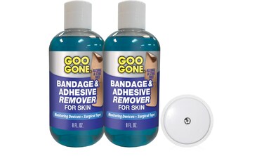Goo Gone Bandage &amp; Adhesive Remover - 8 Ounce (2 Pack) - Safe Method to Remove Bandages and Adhesives