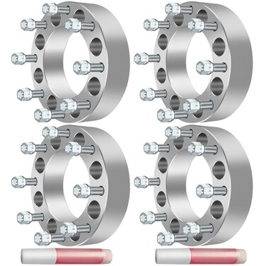 ECCPP 8x6.5 to 8x180 Wheel Adapters Spacers 2" inch 8 lug for 2001-2003 for Silverado 1500 HD 1997-2014 for Express 2500 3500   2001-2010 for Silverado 2500 HD Sierra 2500 HD-4X