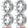 ECCPP 8x6.5 to 8x180 Wheel Adapters Spacers 2" inch 8 lug for 2001-2003 for Silverado 1500 HD 1997-2014 for Express 2500 3500   2001-2010 for Silverado 2500 HD Sierra 2500 HD-4X