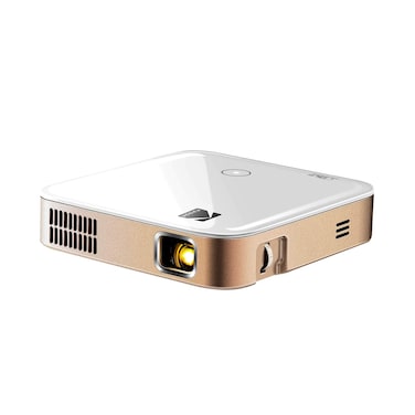 KODAK Luma 350 Portable Smart Projector w/ Luma App   Ultra HD Rechargeable Video Projector w/ Onboard Android 6.0, Streaming Apps, Wi-Fi, Mirroring, Remote Control &amp; Crystal-Clear Imaging