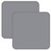 Square Playard/Playpen Fitted Sheets, Perfect for New Room2 / TotBloc Portable Playard, 2 Pack, Ultra Soft Microfiber, Fitted Playpen Sheet, Grey.