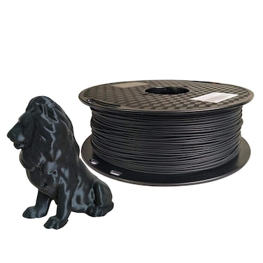 PLA Max PLA+ Black PLA Filament 1.75 mm 3D Printer Filament 1KG 2.2LBS 3D Printing Material Stronger PLA Pro PLA Plus Filament CC3D Black Color