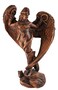 Dryad Design Goddess Lilith Statue - Wiccan Pagan Altar Home Decor Art (Wood Finish) - 12" Tall