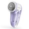 Ruidla Fabric Shaver Lint Shaver Defuzzer, Electric Lint Remover, Rechargeable Sweater Shaver with Replaceable Stainless Steel 3-Leaf Blades, Dual Protection, Removable Bin, (Micro-b Charging)