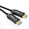 4K Fiber Optic HDMI Cable 100ft, High Speed HDMI 2.0 Cable, 18Gbps, Supports HDR, ARC, Directional Fiber HDMI Cord, Compatible with PS5/Blu-ray/TV Box/HDTV/Projector