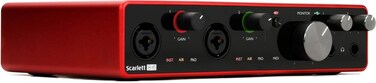 Focusrite Scarlett 8i6 3rd Gen USB Audio Interface Recording, Songwriting, &amp; Streaming High-Fidelity, Studio Quality Recording, With Transparent Playback