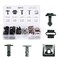 60Pcs Engine Undertray Cover Clips Bottom Metal Screw Bolt Kit for Audi VW
