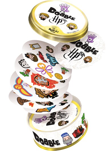 Asmodee   Harry Potter Dobble   Card Game   Ages 6+   2-8 Players   15 Minutes Playing Time
