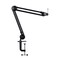 DISINO Microphone Boom Arm Stand Heavy Duty Adjustable Suspension Scissor &amp; Spring Built-in Mic Stand For Blue Yeti Snowball Microphone &amp; Blue Yeti Nano