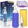 TONELIFE 80 Nasal Salt+Nasal Rinse Kit+1 Nasal Pump Sprayer - 300ml Nose Wash-Nasal Irrigation System-Neti Pot with Buffered Salt Packets,Nose Cleaner with Saline Nasal Care Refills for Sinus Rinse