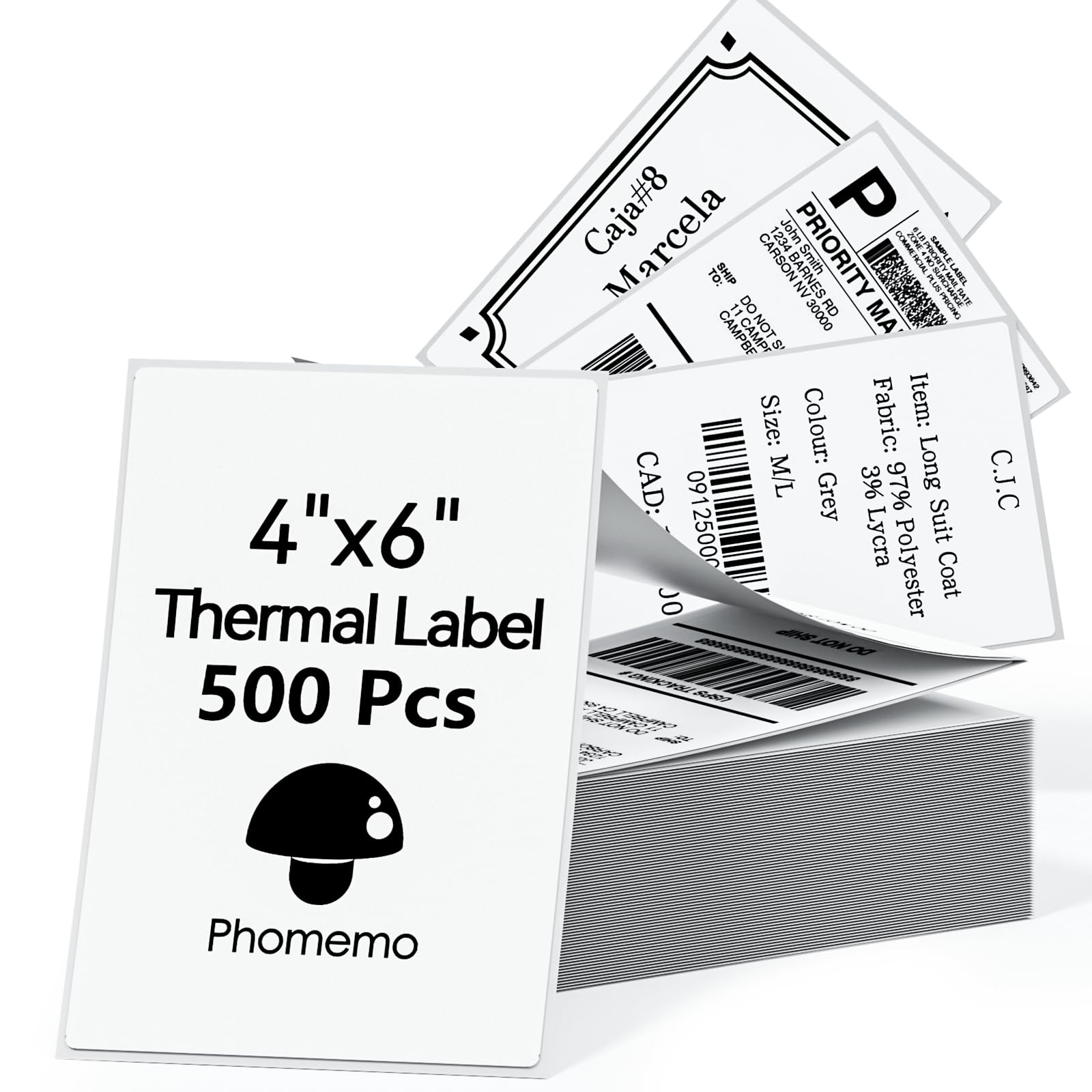 phomemo Phomemo 4x6 Thermal Direct Shipping Label 4x6inch