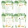 Your Main Event Prints Jungle Baby Shower Games - 25 Each - Bingo, Find The Guest, The Price is Right, Who Knows Mommy Best - Jungle Animals Theme - Printed Front and Back, 1 Game Per Side