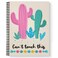 Softcover Cant Touch This 8.5" x 11" Funny Spiral Notebook/Journal, 120 Wide Ruled Pages, Durable Gloss Laminated Cover, Black Wire-o Spiral. Made in the USA