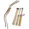 Adventure Awaits! - 2-Pack Handmade Girls Wooden Bow and Arrow Set - 20 Wood Arrows and 2 Quivers - for Outdoor Play