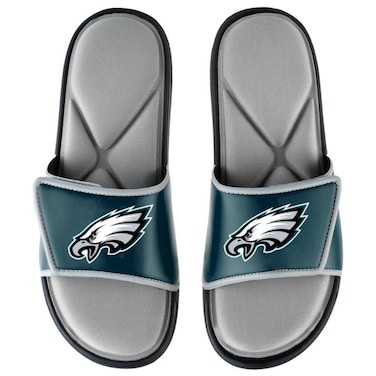 FOCO Philadelphia Eagles NFL Mens Foam Sport Slide - L