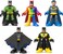 Fisher-Price Imaginext DC Super Friends Batman Toys 80th Anniversary Collection Figure Set for Adults &amp; Preschool Kids Ages 3+ Years
