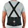 Ergodyne ProFlex 2000SF Back Support Brace, 8.5" Spandex, V-Shape Design and Patented Stays for Added Support, Small , Black