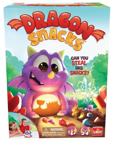 Goliath Dragon Snacks Game - Find The Treasure &amp; Win Multi Color, 5