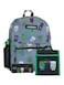Minecraft Backpack and Lunch Bag Set for Boys   Creeper Pencil Case and Kids Water Bottle   4 Piece Backpacks Sets for School