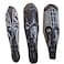 Novarena African Art Cameroon Gabon Fang Wall Masks and Sculptures - Africa Home Mask Decor (3 Pc Black 12 Inch Fang Mask)