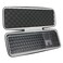khanka Hard Travel Case Replacement for Logitech MX Keys S/MX Keys Mini/MX Keys Advanced Wireless Illuminated Keyboard Graphite,Case Only