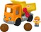 Fisher-Price Little People Toddler Construction Toy Work Together Dump Truck with Music &amp; Sounds for Pretend Play Kids Ages 1+ Years​