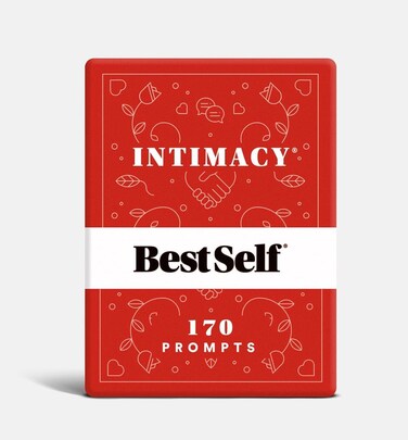 BestSelf Intimacy Deck 170 Relationship Building Conversation Cards Starters Couples Games, Meaningful Couples Card Game - Romantic Couples Strengthen Relationship Cards, and Questions for Couples