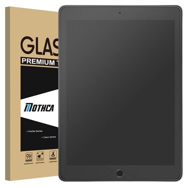 Mothca Matte Glass Screen Protector for iPad 9.7 Inch(2018/2017 Model, 6th/5th Generation) iPad Pro 9.7, iPad Air1/Air2 [NOT Privacy] Anti-Glare &amp; Anti-Fingerprint Tempered Glass Film, Smooth as Silk