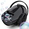 Hicober Automatic Bubble Machine for Kids, Portable Professional Bubble Machine for Parties, Bubble Blower Battery Operated Plug-in Bubble Maker with 2 Speed Levels