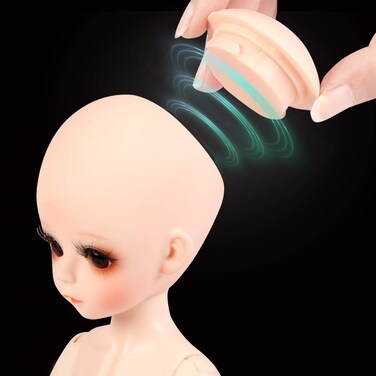 UCanaan Customized 1/6 BJD Doll, 19 Joints Nude SD Girl Doll 12 Inch Ball Jointed Dolls Female Body + Basic Makeup for DIY Dolls+The Head can be Opened.Best Gitfs for Girls Christmas Birthday