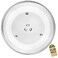 11.25" Microwave Glass Turntable Plate Replacement - Compatible with Samsung and GE -11 1/4" Microwave Glass Plate Replaces WB49X10097 WB39X0078 WB49X10034 AP3188581 PS651544 - BY AMI PARTS