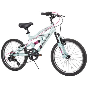 ROYCE UNION RTX Kids 20" Aluminum Mountain Bike, Dual Suspension, 6-Speed