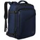MATEIN Weekender Backpack, Large Capacity Travelling Suitcase Backpack with Strap for Clothes, Expandable Flight Approved Business Carry on Daypack for International Travel, Blue