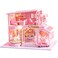 Spilay DIY Miniature Dollhouse Kit with Wooden Furniture,DIY Dollhouse Kit with Dust Proof and Music Movement,1:24 Scale Creative Room for Romantic Valentine's Gift(Childhood Memory)