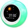 I.CODE Sun &amp; Moon Rise Kids Alarm Clock, Children's Sleep Trainer ,Sleep Sound Machine, Wake Up Light &amp; Night Light ,Teach Kids Day &amp; Night
