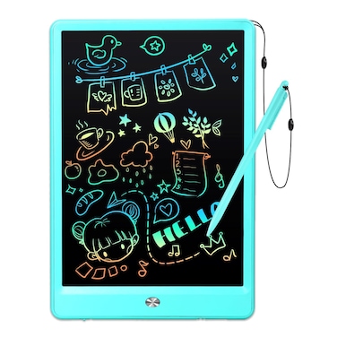 EooCoo Toddler Boy Toys, Kids Gifts, 10 Inch LCD Writing Tablet, Drawing Pad, No Mess Coloring Books for Kids, Travel Games, Gifts for Boys 4-6, Educational Toys for 3 4 5 6 7 Years Old Boys and Girls