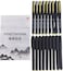 Fengtaiyuan Gel Ink Rollerball Pens, Comfortable Non-Slip Grip, Black Ink, Fine Point, 0.7mm, Writting Smoth, Quick-Drying Ink, 18-Piece Box (07P18)