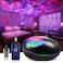 ONEFIRE Galaxy Projector, White Noise Night Light Projector for Bedroom, Bluetooth Music Ceiling Projector Room Lights, Remote Timer Galaxy Light Skyligh,Star Lights Projector for Kids Teen Girl Gifts
