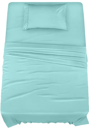 Utopia Bedding Twin XL Sheets - 3 Piece Bedding - Brushed Microfiber - Shrinkage and Fade Resistant - Easy Care (Twin Extra Long Spa Blue)