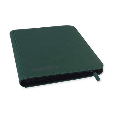 Vault X Premium Exo-Tec&reg; Zip Binder - 9 Pocket Trading Card Album Folder - 360 Side Loading Pocket Binder for TCG (Yellow)
