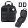 Tactical First Aid Pouch, Molle EMT Pouches Rip-Away Military IFAK Medical Bag Outdoor Emergency Survival Kit Quick Release Design Include Red Cross Patch