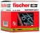 fischer 538246 DuoPower Wall Plug, Grey/red