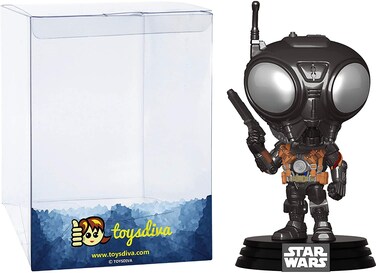 Star Wars: The Mandalorian - Q9-0 Pop! Vinyl Figure (Includes Compatible Pop Box Protector Case)