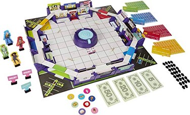 Hasbro Gaming Mall Madness, Talking Electronic Shopping Spree Board Game for Kids Ages 9 and Up, for 2 to 4 Players