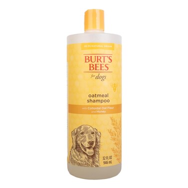 Burt's Bees for Pets Oatmeal Dog Shampoo with Colloidal Oat Flour and Honey, 95% Natural Origin Formulas, Shampoo for Dogs - Gentle Dog Shampoo, Best Dog Shampoo, 32 oz