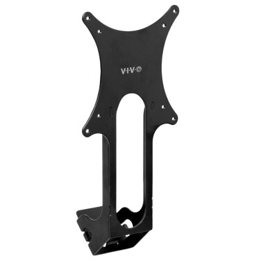 VIVO VESA Adapter Plate Bracket Designed for Compatible Samsung Monitors U28D590D, S27D590P S24D590PL and S24D590L, Mounting Conversion Kit with Cable Management, Black, MOUNT-SGS24D